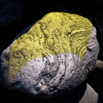 Amarillo sobre Piedra