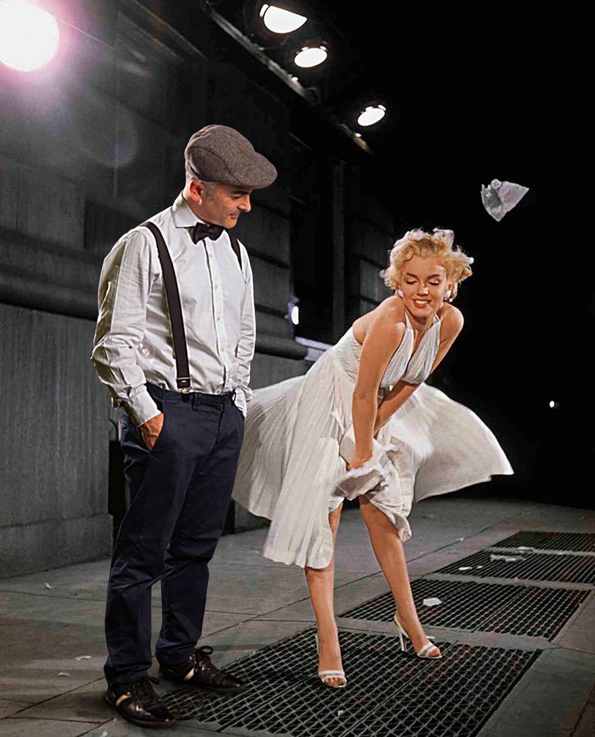 Autorretrato con Marylin 