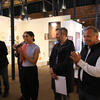 Galeristas y artistas de la galería Almacén. Artistas: Santiago Estellano y María Paz Secundini