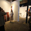 Galeristas y artistas de la galería Almacén. Artistas: Santiago Estellano y María Paz Secundini