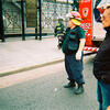 ANÓNIMO Simulacro, Barrio Congreso Fotografía color 20 x 30 cm - Selección Marcos López