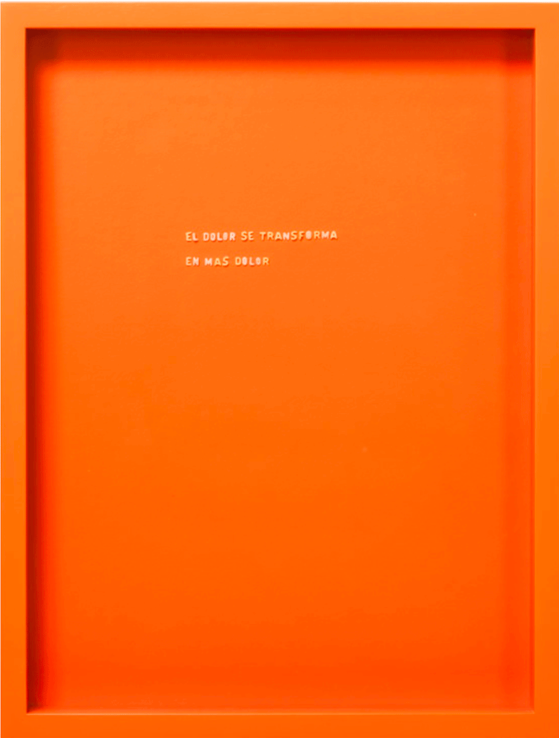 El dolor se transforma en más dolor