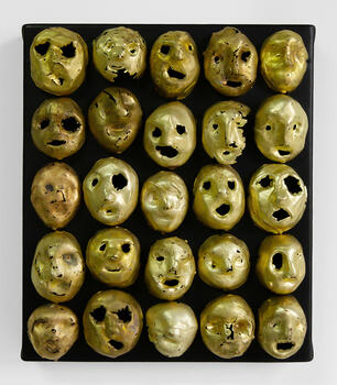 Papas talladas (máscaras para tubérculos)