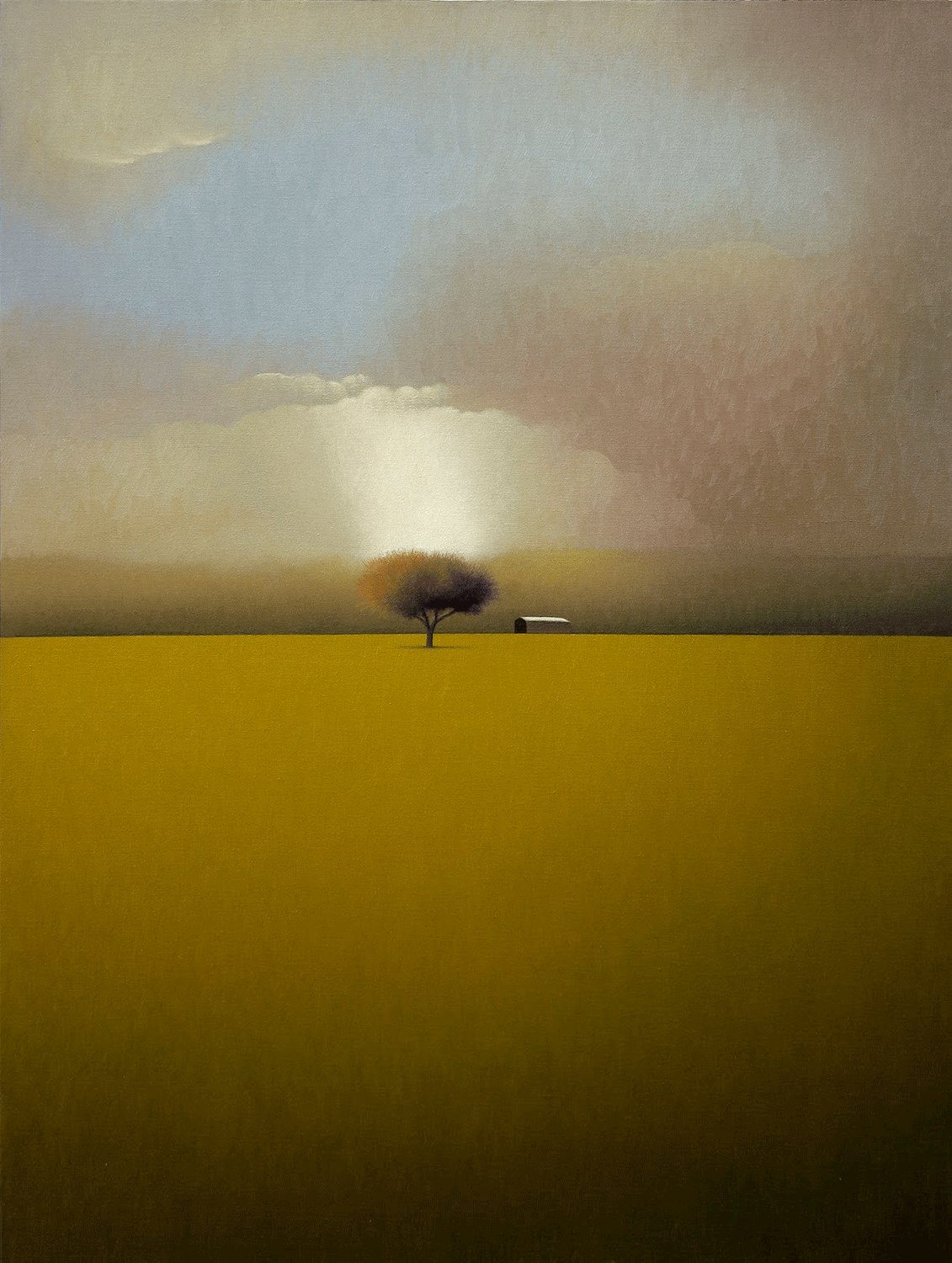 Resplandor en el horizonte