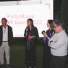 Winners of the Next Award at Pinta Miami 2022: Benjamín Cieza Hurtado, Vigil Gonzales Gallery, Cusco; and Jurgens Portillo, ABRA Gallery, Caracas.