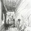Jazzamo Art - Interior 2023 - 35x30cm - ink on paper.jpg - I. C. Mexico Miami