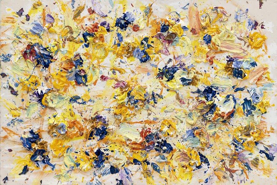 Ismael Lagares, colour and movement in ‘Landscapes and dances’