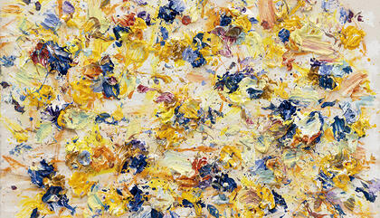 Ismael Lagares, colour and movement in ‘Landscapes and dances’