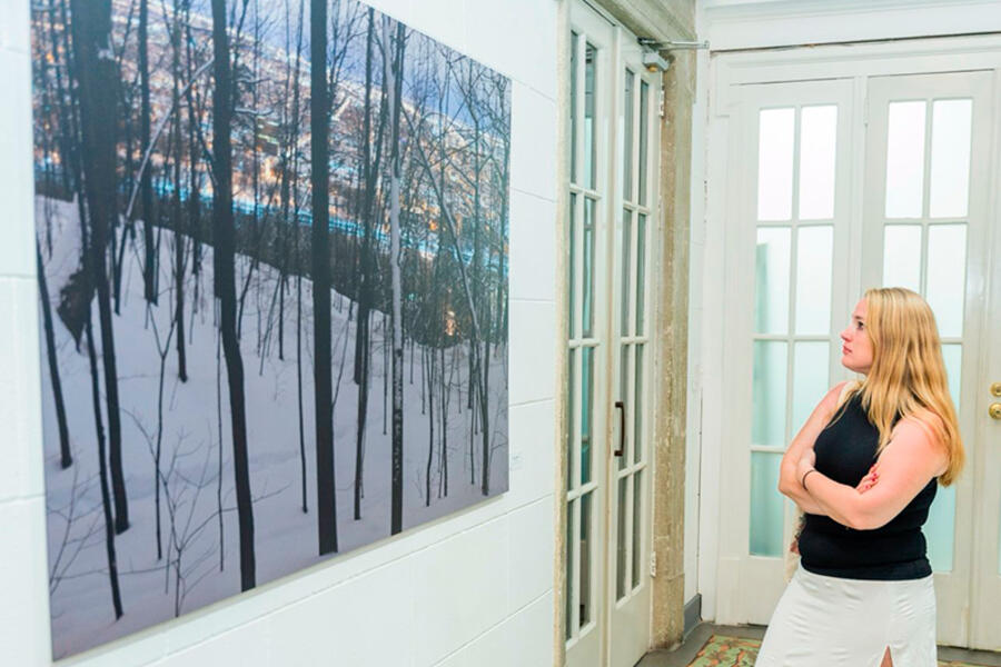 Light and the invisible, Kneubühler and Mussiol at the Alliance Française