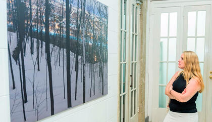 Light and the invisible, Kneubühler and Mussiol at the Alliance Française