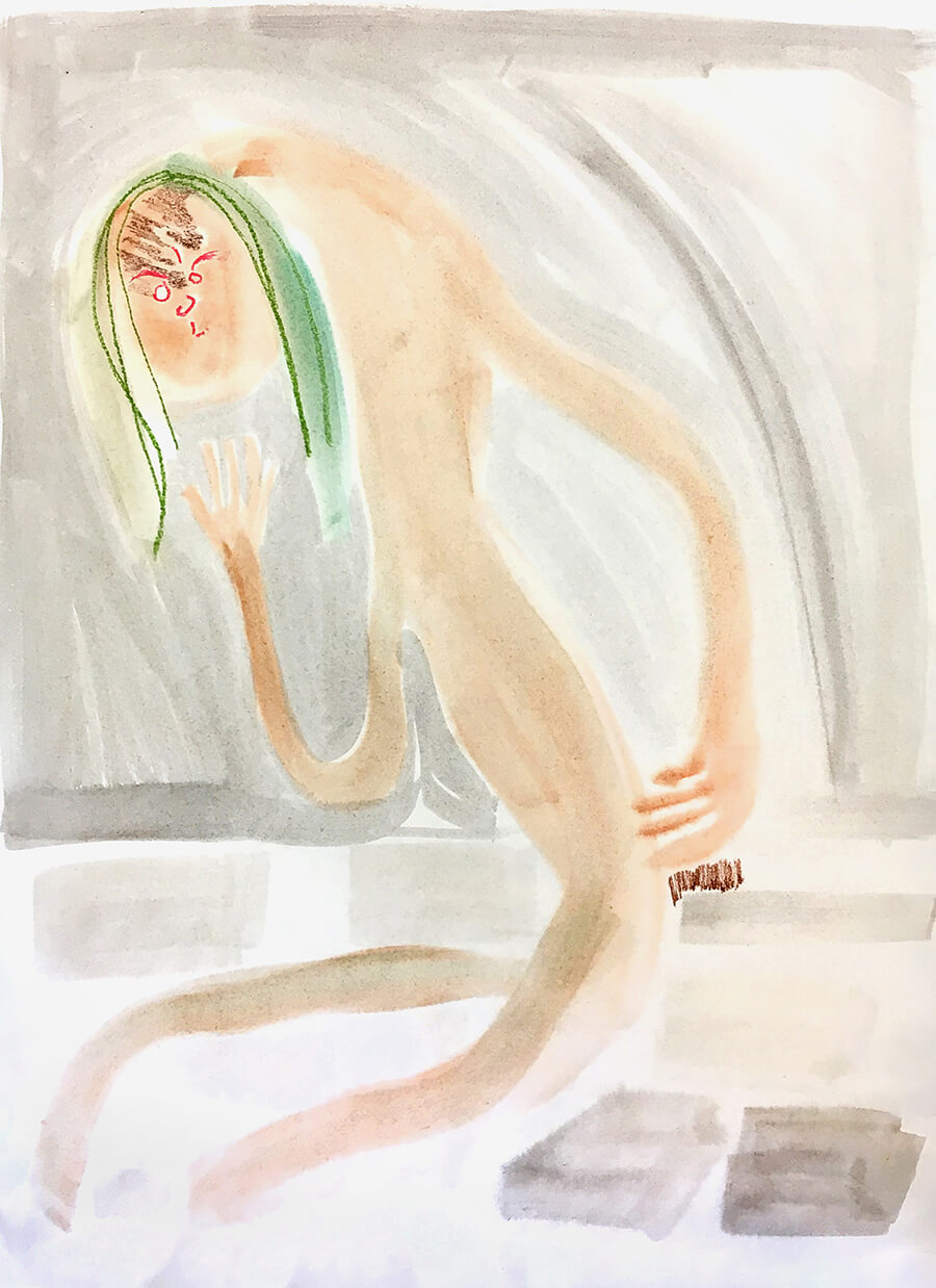 Autorretrato con pregunta