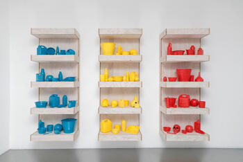 Disjecta Membra Populi (Blue Stack, Yellow Stack and Red Stack)
