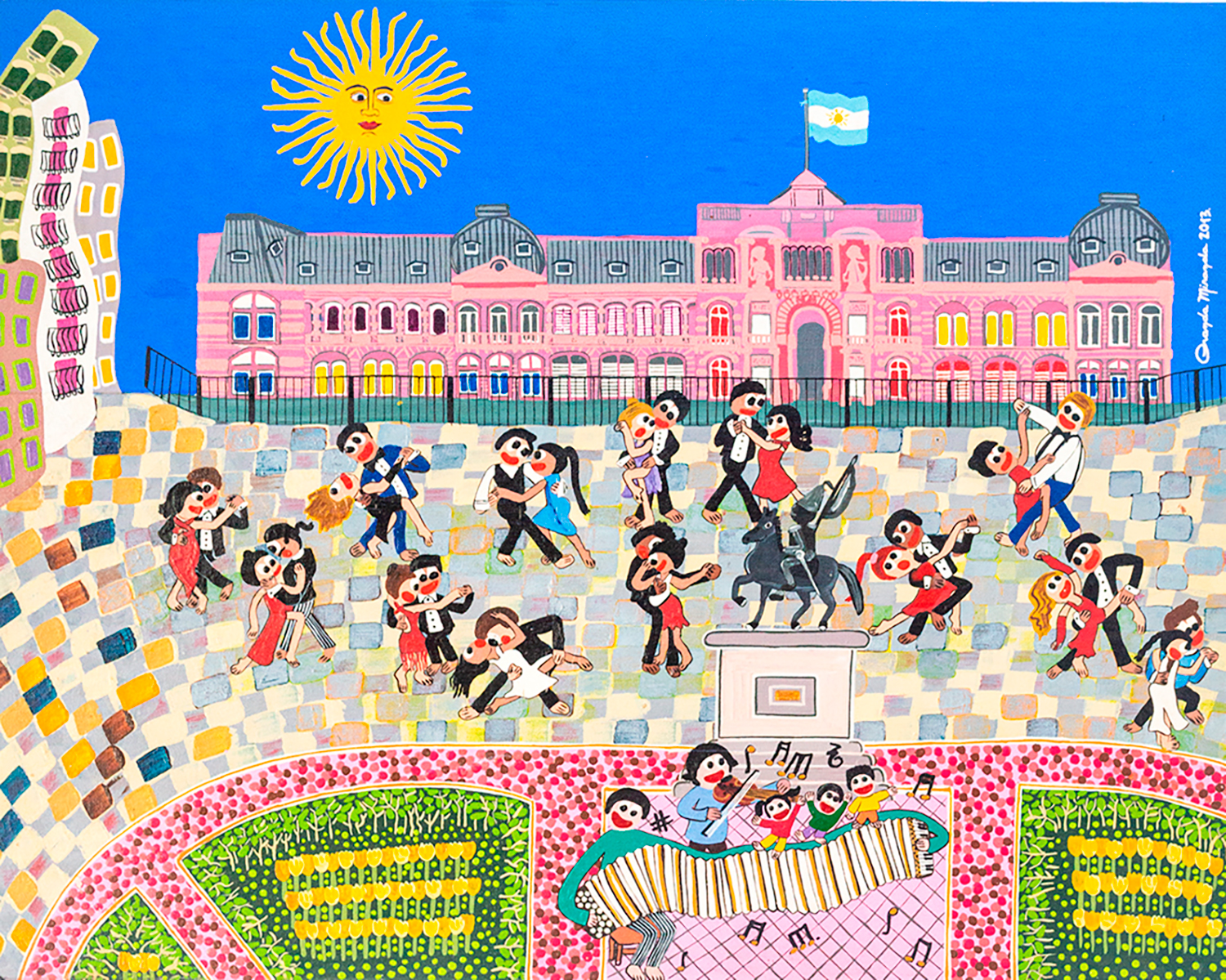 Casa Rosada y Tango